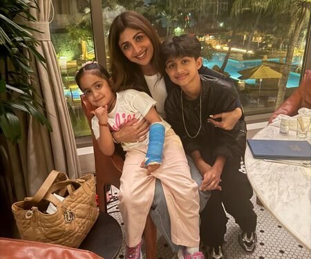 Shilpa Shetty’s birthday wish for daughter Samisha: You are the magic that lights up our lives