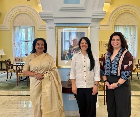 Radhika Sarathkumar touched by British Deputy High Commissioner’s genuine curiosity about ‘Thaai Kelavi’