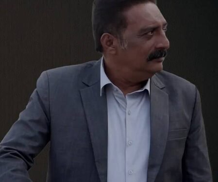 Prakash Raj plays Ramanujam in Varalaxmi Sarathkumar’s ‘Saraswathi’