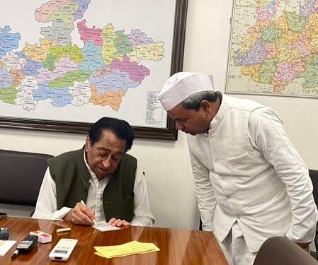 BJP’s 20-year rule drove MP into debt trap, alleges Kamal Nath; claims revenue dip