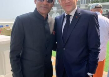 Manoj Bajpayee meets French President Emmanuel Macron, praises his clarity and depth around cinema