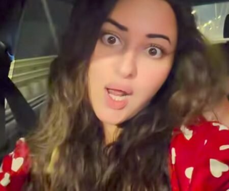 Sonakshi Sinha & Zaheer Iqbal say ‘Our ghedi our rules’ as they groove in the car