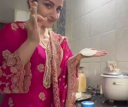 Soha Ali Khan flaunts her ‘MasterChef Limited Edition’ roti she makes ‘once in every 12 months’