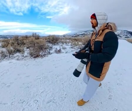 Harshvardhan Rane shoots wildlife in freezing minus-one temperature