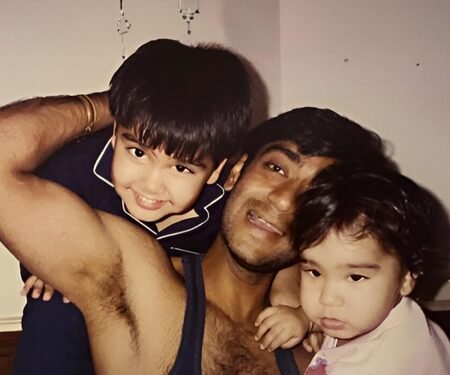 Ajay Devgn gives nephew Aaman Devgan a fun ‘diet advice’ on birthday, shares throwback pic