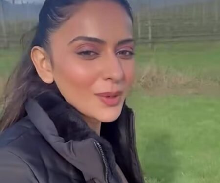 Rakul Preet Singh channels her inner singer while shooting amidst nature