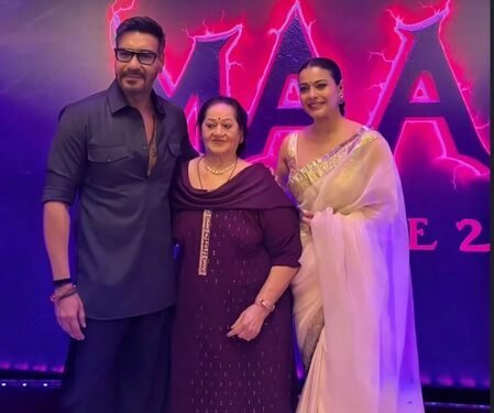 Ajay Devgn calls his mother Veena the ‘shakti’ of his life on her birthday