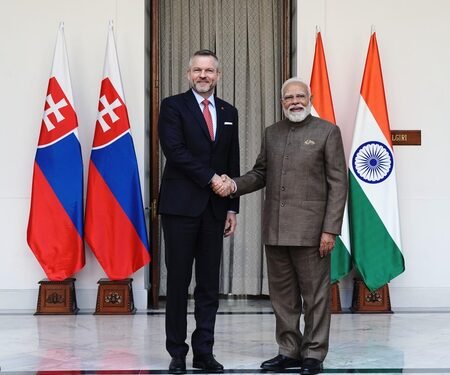 Historic milestone for bilateral ties: Slovakia President after meeting PM Modi