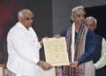 Gujarat CM felicitates writers, urges preservation of mother tongue