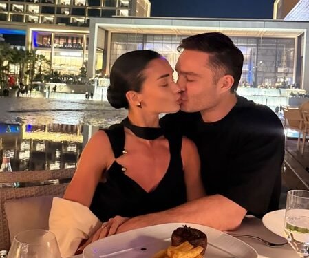 Amy Jackson shares a picture-perfect kiss with Ed Westwick