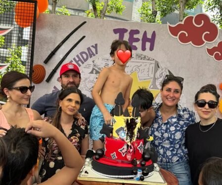 Soha Ali Khan gives peep into Jeh’s Naruto-themed b’day, calls Kareena Kapoor ‘cool as cucumber’