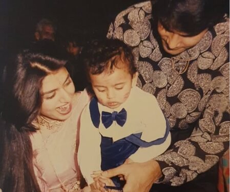 Bhagyashree wishes son Abhimanyu on birthday with his cutest unseen pictures