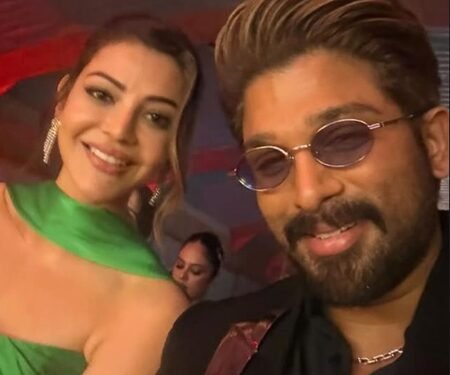 Allu Arjun reunites with his ‘Arya 2’ co-star Kajal Aggarwal after 19 years