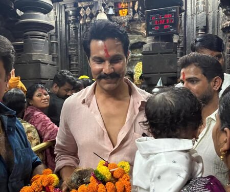 Randeep Hooda offers prayers at Mahalaxmi Temple ahead of ‘Eetha’ wrap, welcoming first child