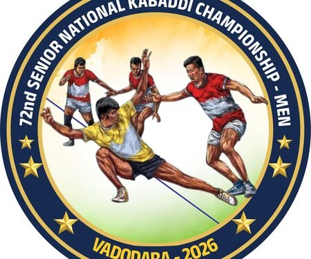 72nd Sr. Nationals Men’s Kabaddi C’ships to be held in Vadodara from Feb 24