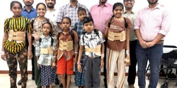 Seven children receive life-changing spine surgery in Gujarat’s Ahmedabad