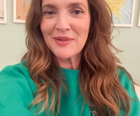 Drew Barrymore revisits her ’90s memories through old photographs