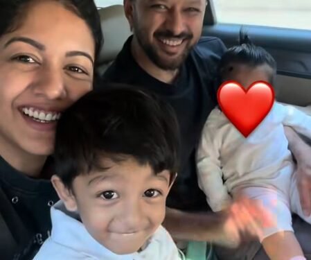 Ishita Dutta says ‘God, how fast they grow’ as she drops son to school with daughter Veda