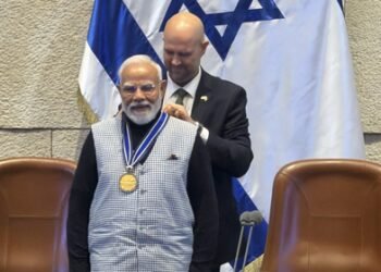 PM Modi: Rare global leader honoured with highest civilian awards from both Israel, Palestine