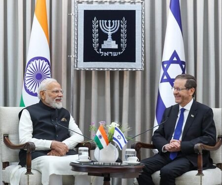 PM Modi calls on Israel President, discusses ways to enhance cooperation in key sectors