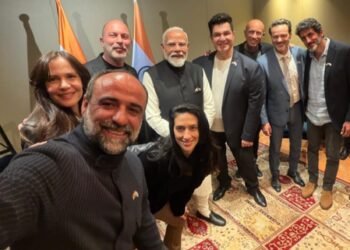 PM Modi says, ‘no undercover work, only selfie’ as he poses with the cast of ‘Fauda’