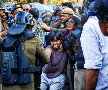 JNUSU calls for university strike to protest arrest of 13 students