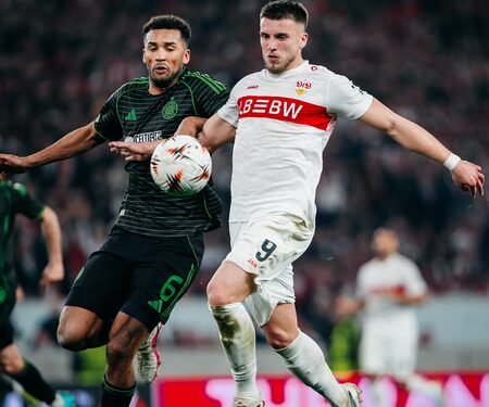 Stuttgart reach Europa League last 16 despite home loss to Celtic