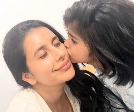 Charu Asopa says her ‘greatest birthday gift’ is sealed with Ziana’s tiny kisses