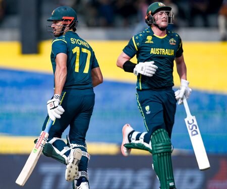 T20 WC: Stoinis, Renshaw guide Australia to 182/6 against Ireland