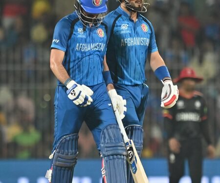 T20 WC: Ibrahim Zadran’s unbeaten 95 carries Afghanistan to 200/4 against Canada