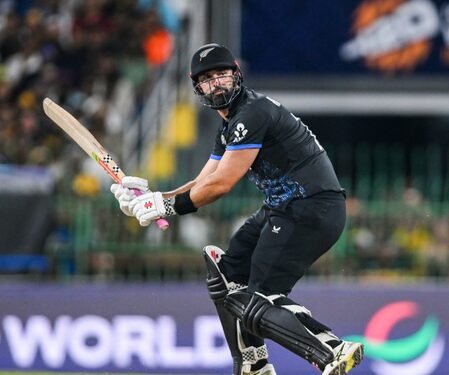 Daryl Mitchell and Sobhana Mostary named ICC Player of January