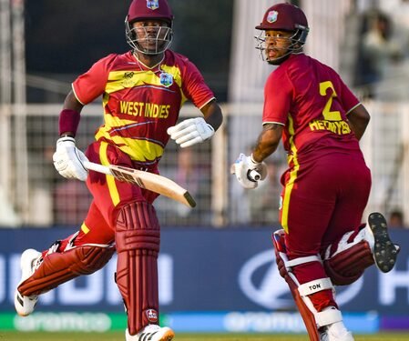 T20 WC: Rutherford’s 76 not out helps Windies to 196/6 against England