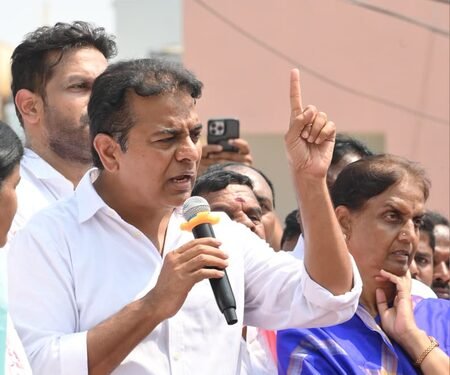 Congress running ‘Bulldozer regime’ in Telangana, says KTR