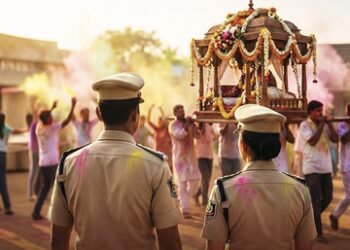 Odisha Police step up vigil for Holi in twin cities