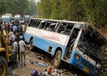 Five killed, over 20 injured after bus overturns in Chhattisgarh’s Jashpur