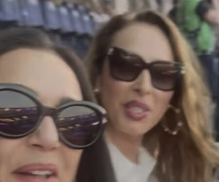 Preity Zinta enjoys the T20 World Cup with Salman Khan’s close friend Lulia Vantur