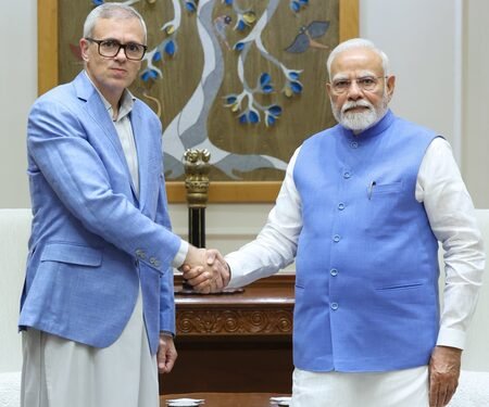 PM Modi extends birthday wishes to J&K CM Abdullah, prays for his long life and good health