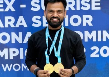 Krishna Nagar wins double gold at 7th Senior National Para Badminton Championship 2026