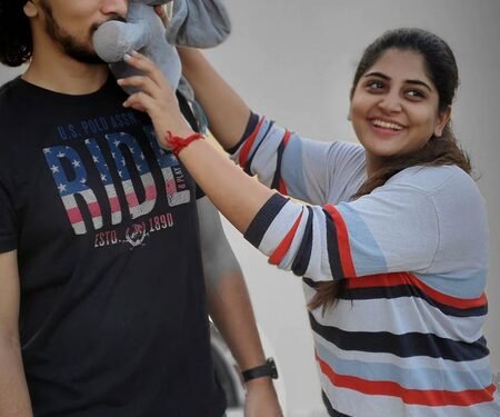 Gautham Ram Karthik pens adorable birthday wish for wife Manjima; calls her a “blessing”!