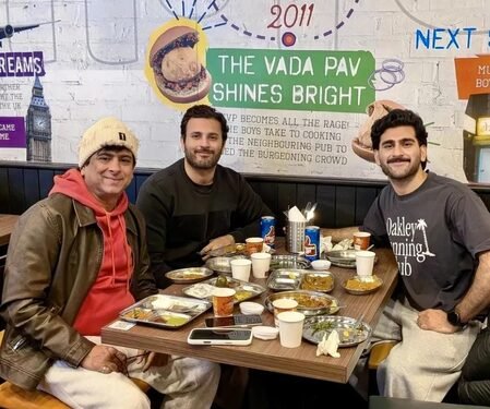 Palash Sen enjoys a Marathi meal in London