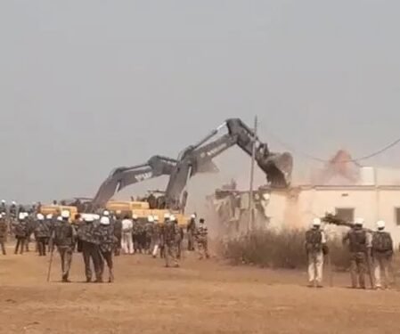 Congress leader’s house demolished in Jharkhand’s Hazaribagh, land cleared for mining