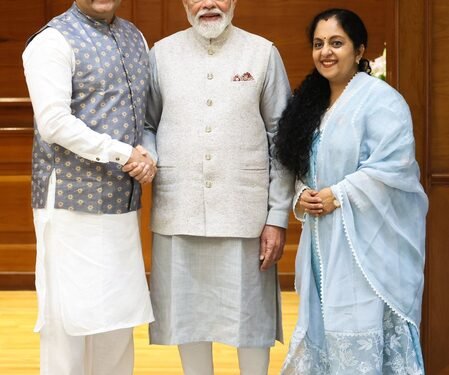Krishna Kumar counts his blessings as he meets PM Modi with his family