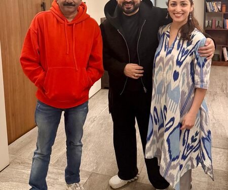 Ram Gopal Varma meets the ‘Dhurandhar’ couple Aditya Dhar & Yami Gautam