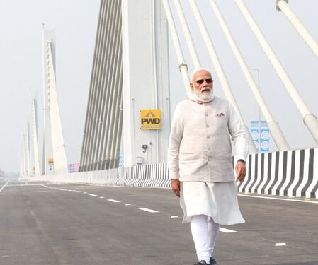 Rajnath Singh congratulates PM Modi on becoming longest-serving head of govt, lauds his unwavering commitment