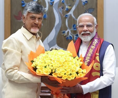 Andhra Pradesh CM congratulates PM Modi for ‘extraordinary achievement’
