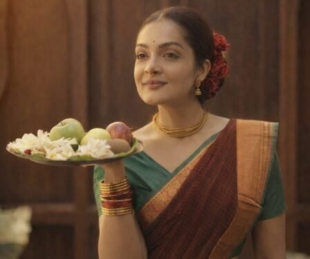 Sheena Chohan portrays Raja Ravi Varma’s iconic women with a modern twist