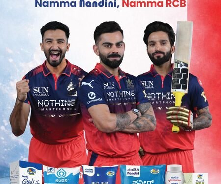 Nandini becomes RCB’s official dairy partner for IPL 2026