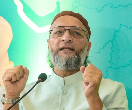 Owaisi denies Trinamool’s allegations of AIMIM getting funding from BJP