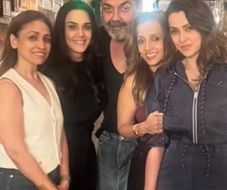 Preity Zinta reunites with Bobby Deol over a fun outing