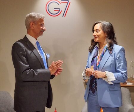 France: EAM Jaishankar holds discussions with counterparts from Canada, South Korea and Japan